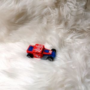 Red Hot Wheels car w/ flame pattern